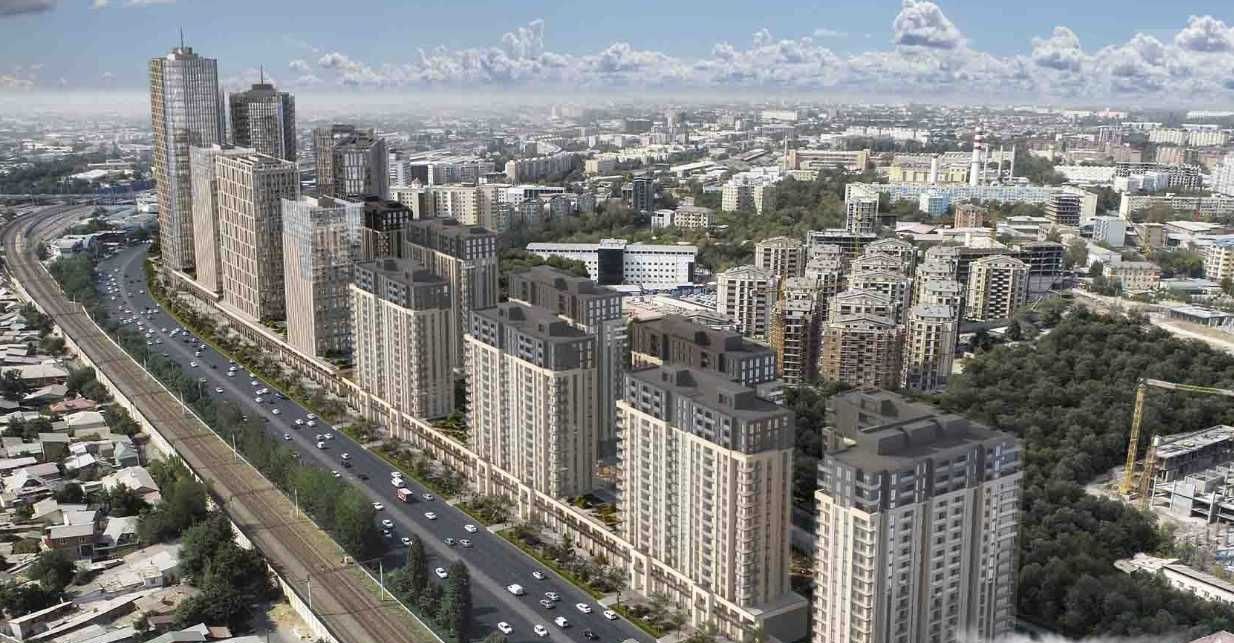 Продаётся 2-комн. квартира, 61.44 м² · ЖК Newport · Яккасарай — фото 1
