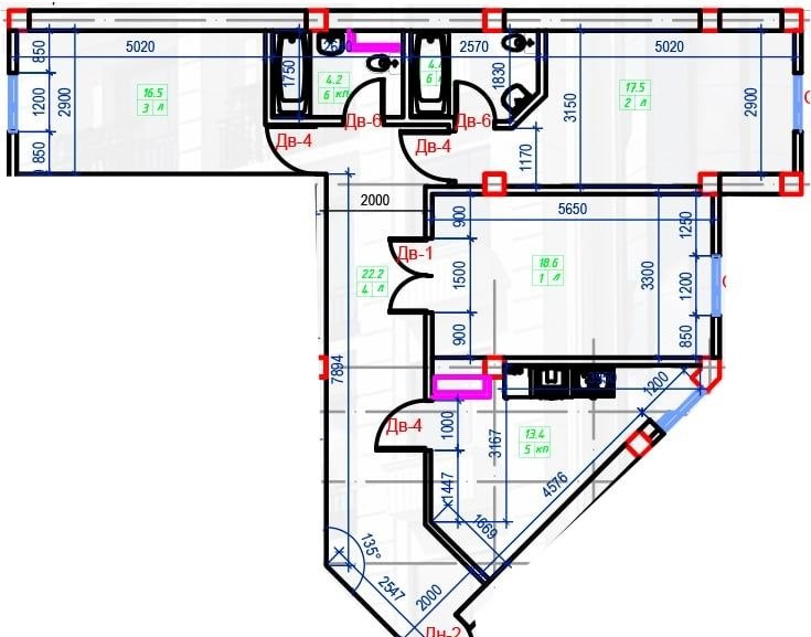 Продаётся 3-комн. квартира, 100 м² · Яшнабад — фото 8