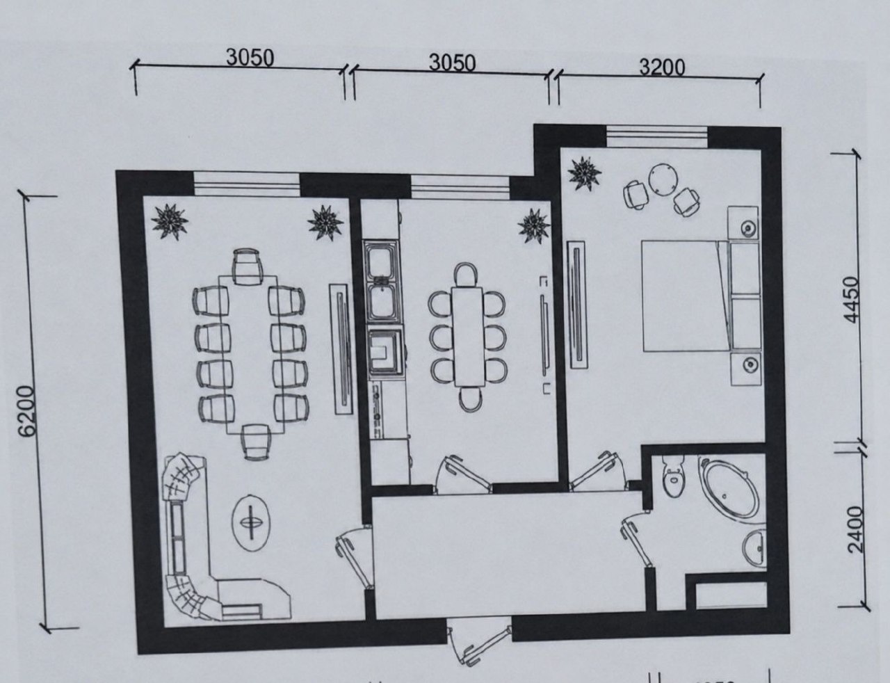 For sale 2-room apartment, 63 m² · Aviasozlarplaza · Yashnabad — photo 1
