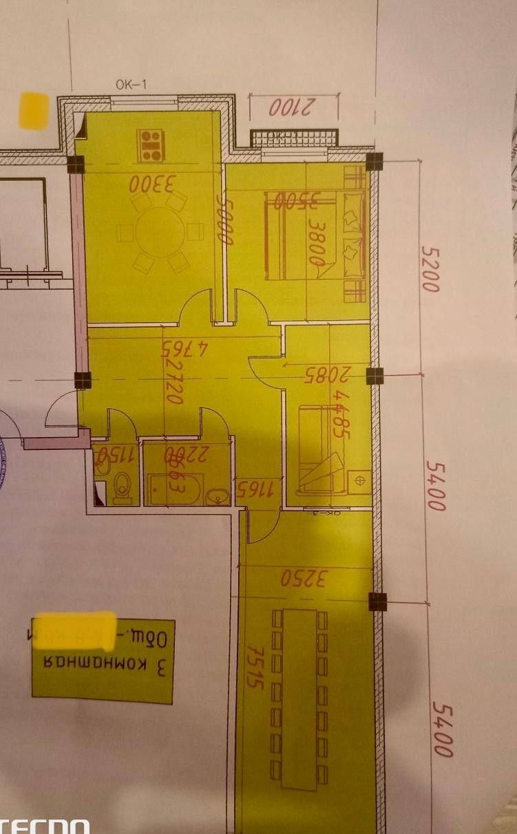 Продаётся 3-комн. квартира, 87.79 м² · Юнусабад — фото 3