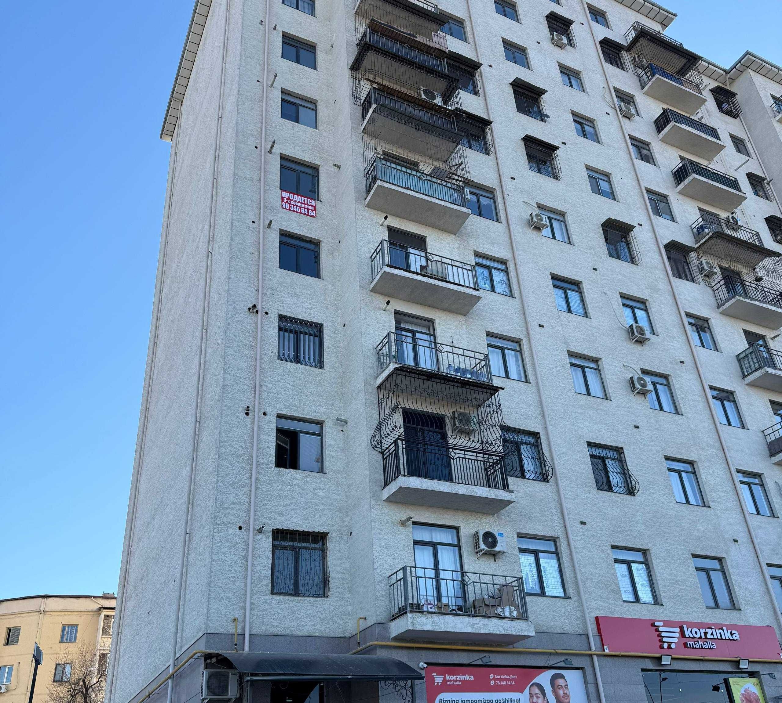 For sale 3-room apartment, 103.09 m² · Yunusabad — photo 3