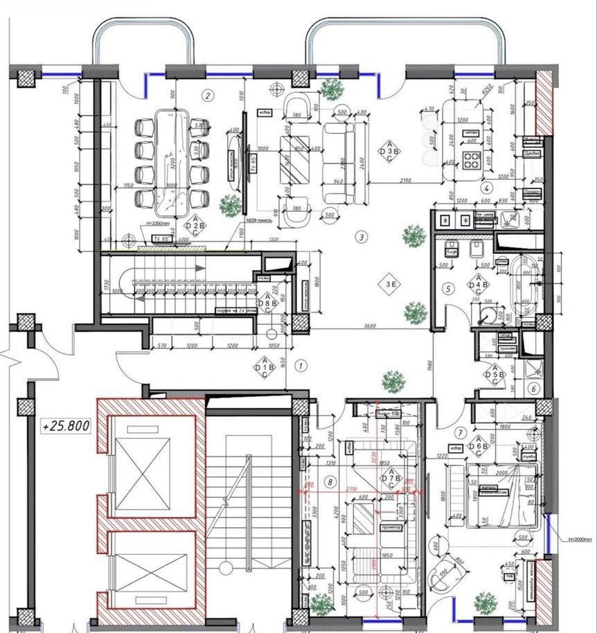For sale 8-room apartment, 471.83 m² · Parkwood · Mirabad — photo 6