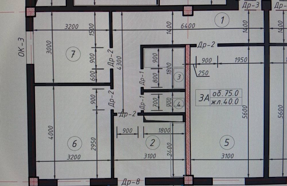Sotiladi 3 xonali xonadon, 69 m² · Renaissanceapartments · Yashnobod — surat 3