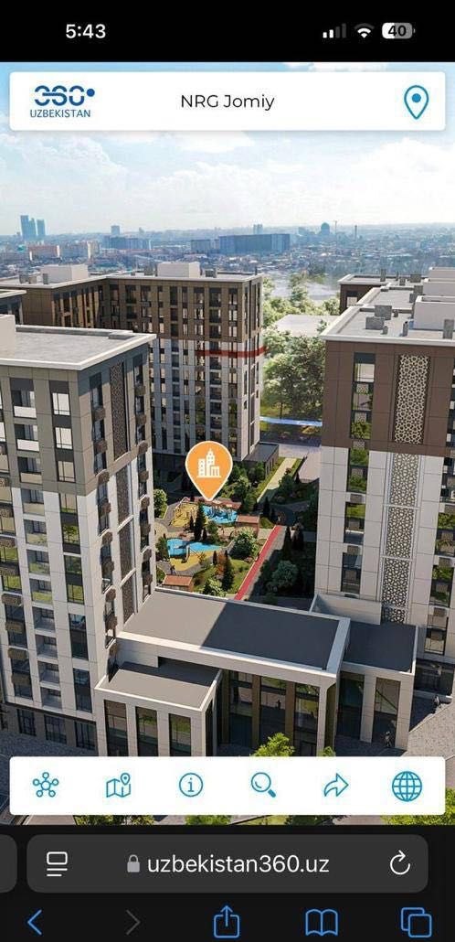 Sotiladi 3 xonali xonadon, 107.36 m² · Olmazor — surat 2
