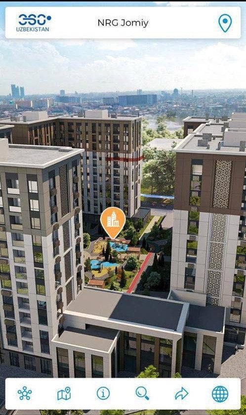 Sotiladi 3 xonali xonadon, 107.36 m² · Olmazor — surat 1