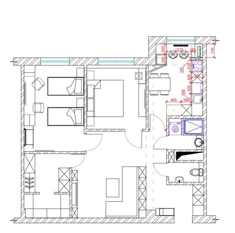 Продаётся 2-комн. квартира, 80 м² · ЖК New Life · Яшнабад — фото 10