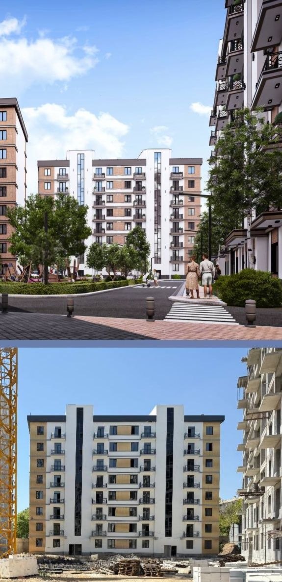 Продаётся 3-комн. квартира, 72 м² · ЖК Parkentgardens · Яшнабад — фото 2