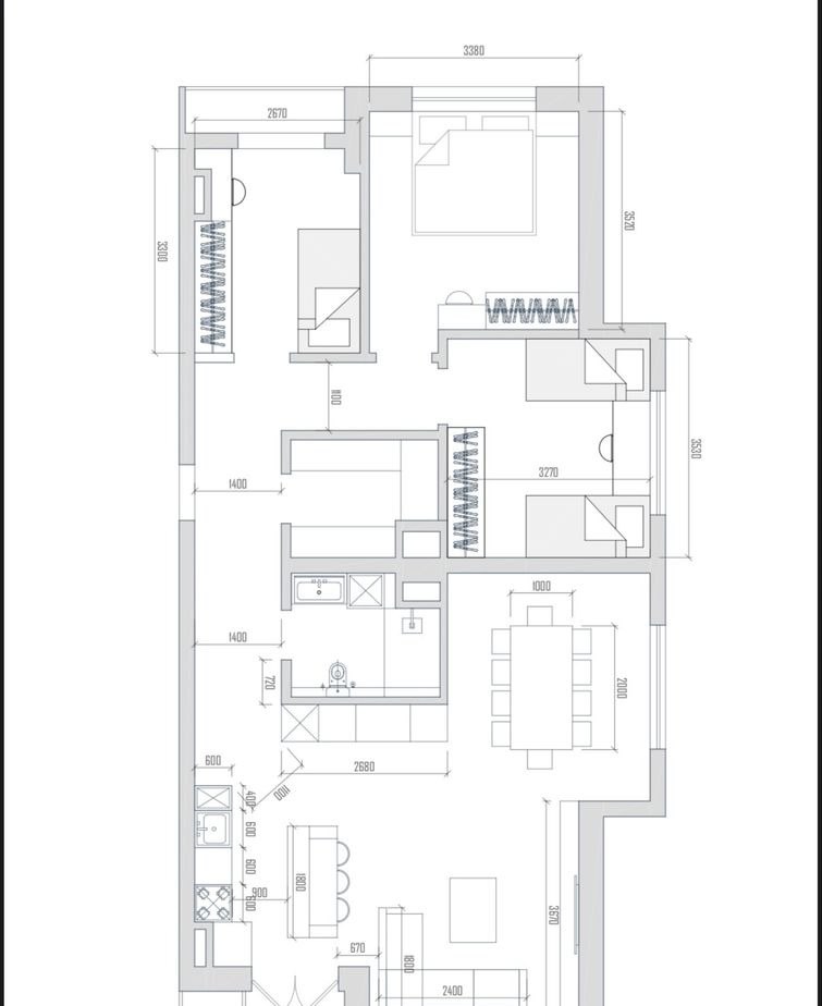 Sotiladi 4 xonali xonadon, 90.96 m² · Chimganhills · Mirzo Ulug‘bek — surat 8