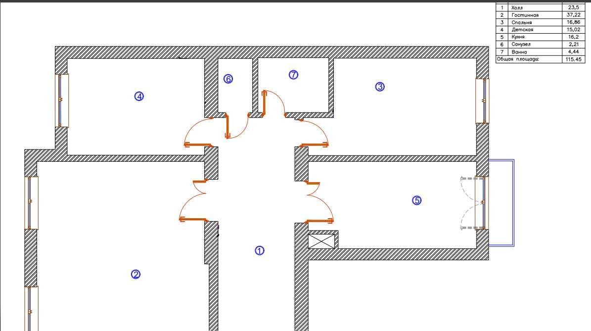 Продаётся 3-комн. квартира, 112 м² · Чиланзар — фото 10