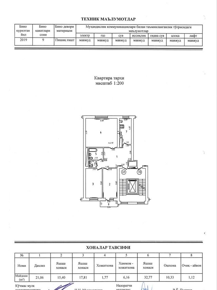 Продаётся 3-комн. квартира, 106.4 м² · Юнусабад — фото 4