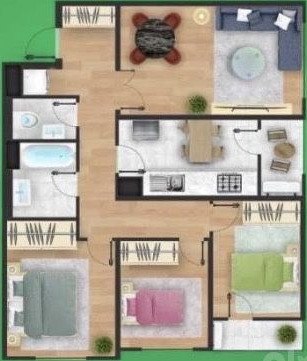 For sale 4-room apartment, 100 m² · Almazar — photo 2