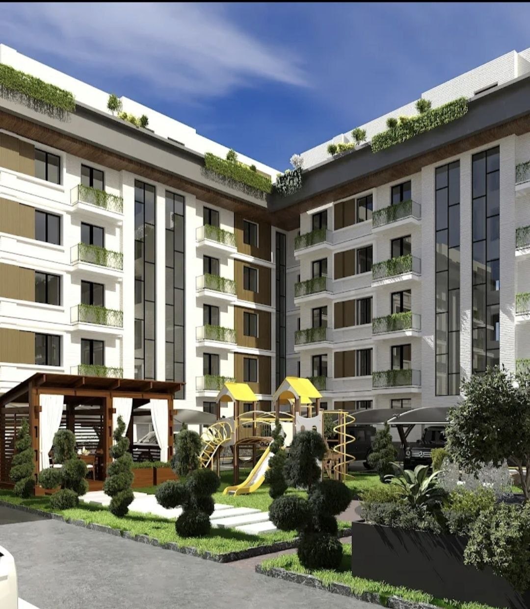 Sotiladi 3 xonali xonadon, 107 m² · Parkentgardens · Mirzo Ulug‘bek — surat 1