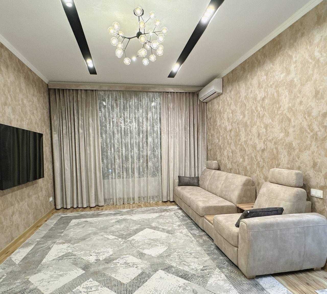 Сдаётся 3-комн. квартира, 93 м² · ЖК Parisien · Яккасарай — фото 3