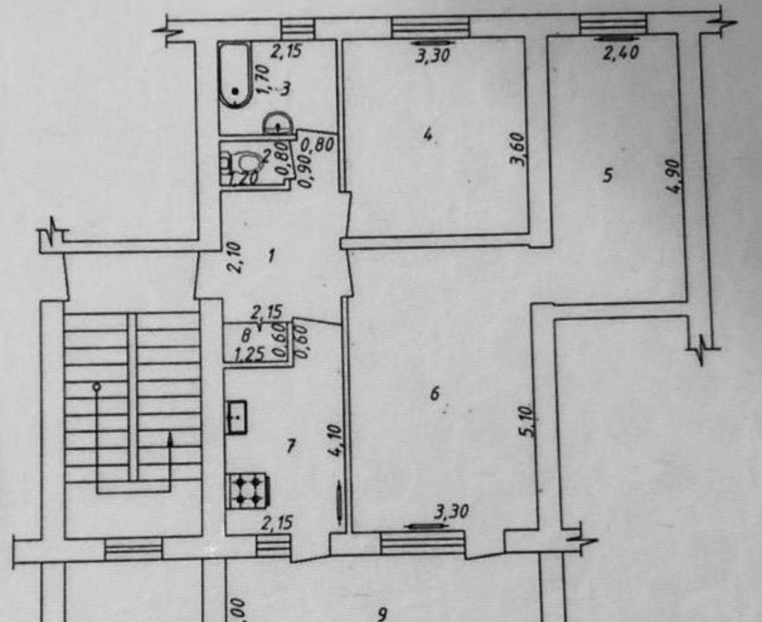 Сдаётся 3-комн. квартира, 70 м² · Мирзо-Улугбек — фото 3