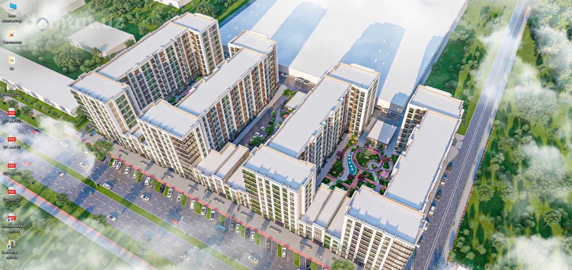Sotiladi 2 xonali xonadon, 56.63 m² · Chimganhills · Mirzo Ulug‘bek — surat 1