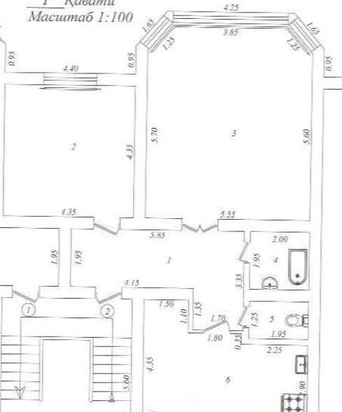 Продаётся 3-комн. квартира, 96 м² · Алмазар — фото 10