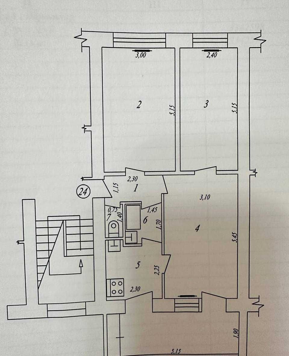Продаётся 3-комн. квартира, 67 м² · Яккасарай — фото 1