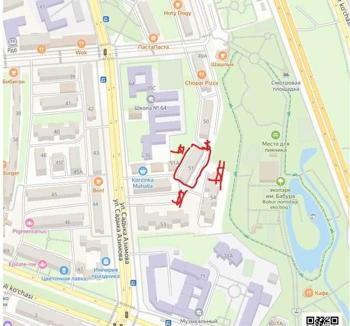 Продаётся 3-комн. квартира, 96 м² · Мирабад — фото 4