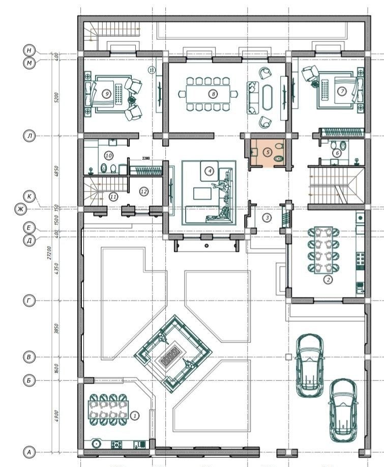 Sotiladi 12 xonali xonadon, 500 m² · Chilonzor — surat 8