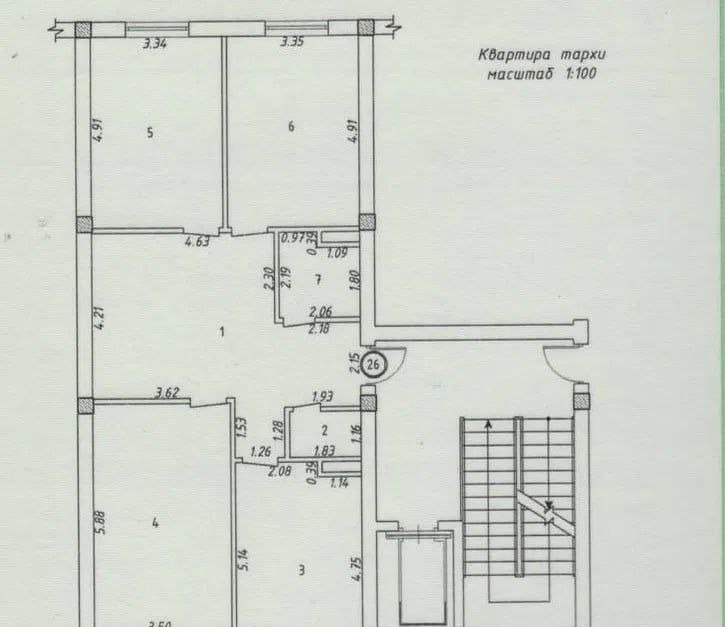 Продаётся 4-комн. квартира, 110 м² · Мирзо-Улугбек — фото 10