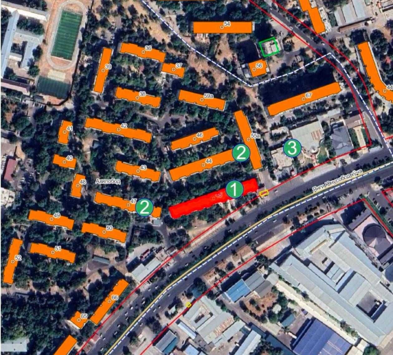 Ijaraga tijorat binosi, 58 m² · Yunusobod — surat 9