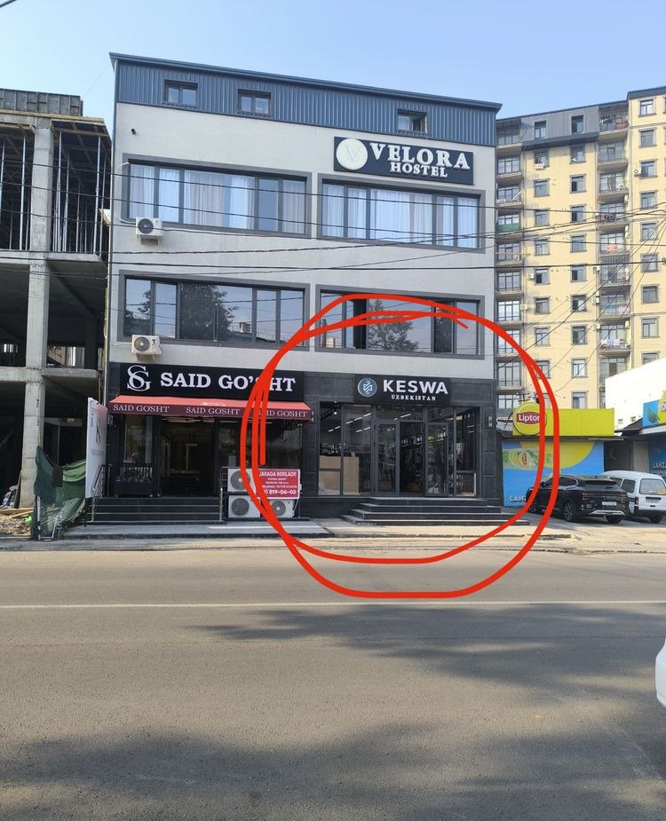Ijaraga tijorat binosi, 140 m² · Shayxontohur — surat 1