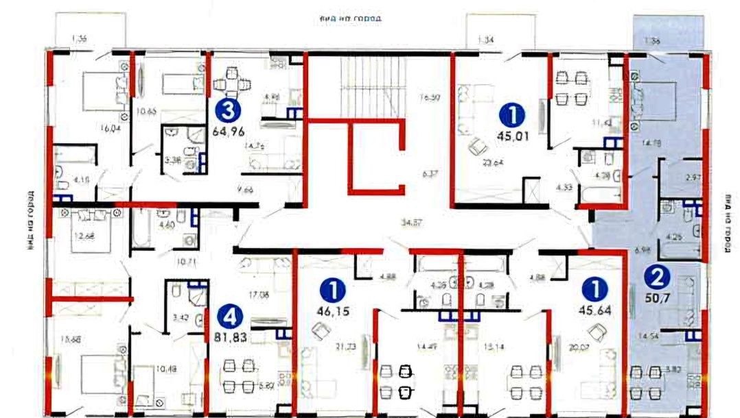 Продаётся 3-комн. квартира, 53.88 м² · ЖК Maftunmakon · Мирзо-Улугбек — фото 2