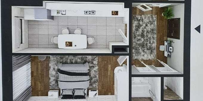Продаётся 1-комн. квартира, 48 м² · Алмазар — фото 9
