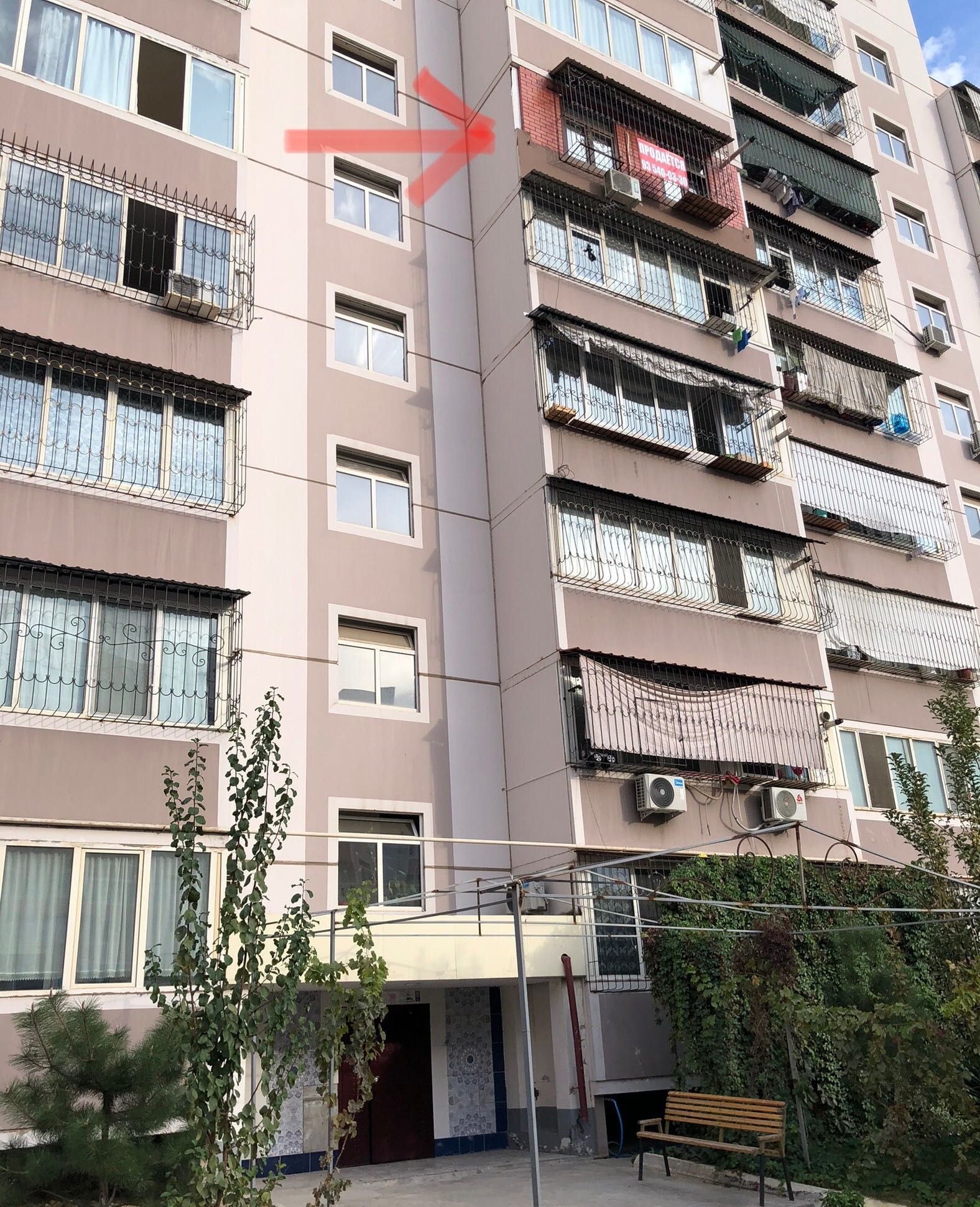 Продаётся 3-комн. квартира, 74 м² · Алмазар — фото 10