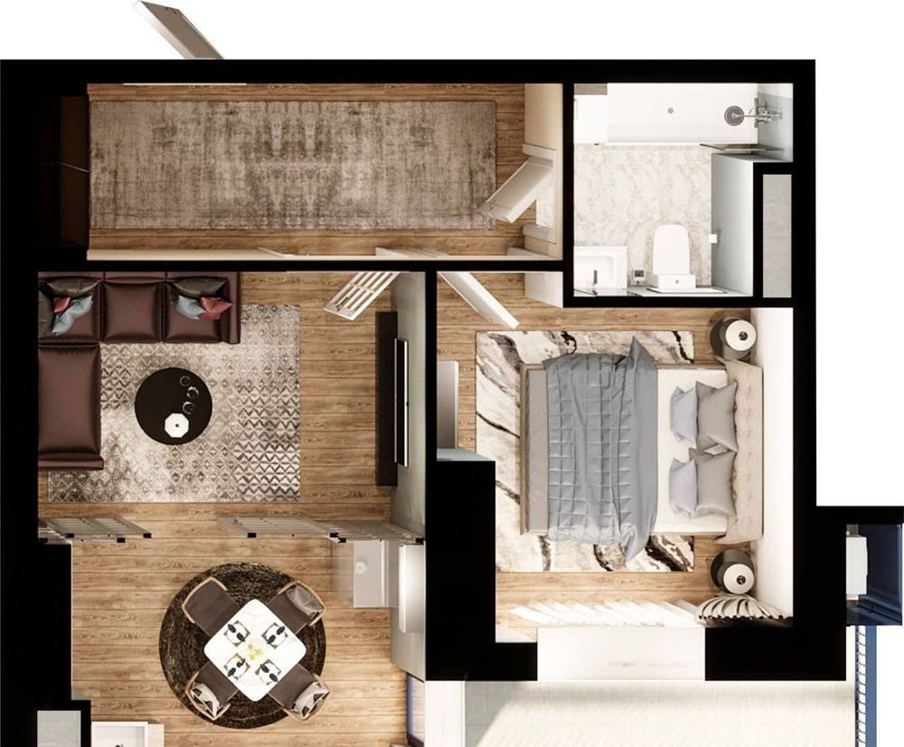 Продаётся 2-комн. квартира, 52 м² · ЖК Kislorod · Яккасарай — фото 2